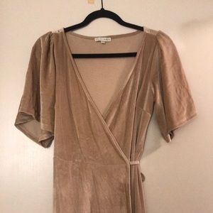 Balticborn Velvet Wrap Dress| Shell